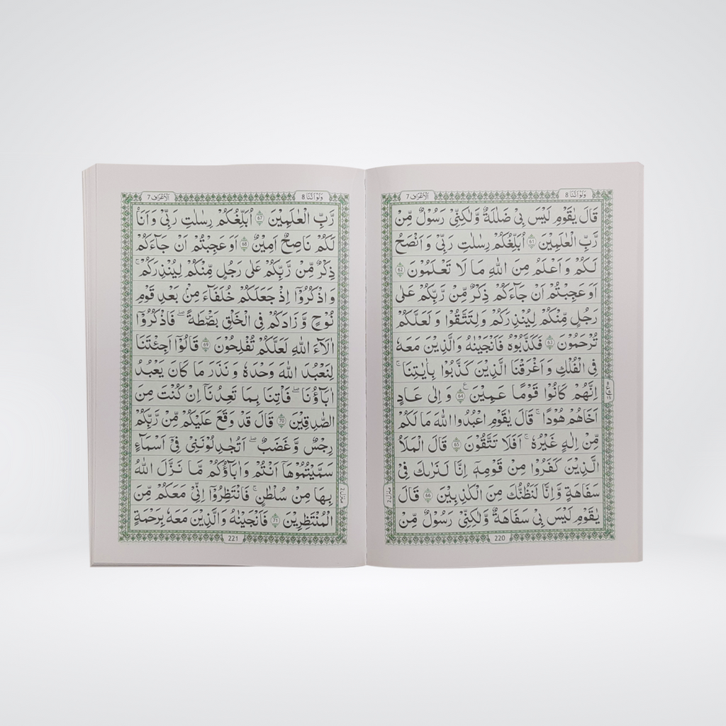 13 Lines Quran Parah Set | Complete Quran in 6 Parts