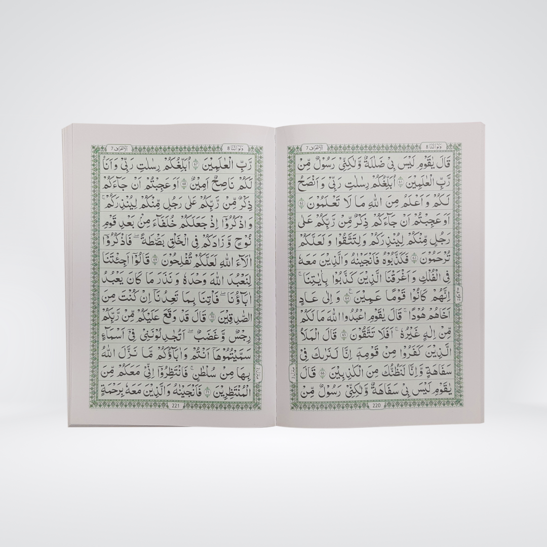 13 Lines Quran Parah Set | Complete Quran in 6 Parts
