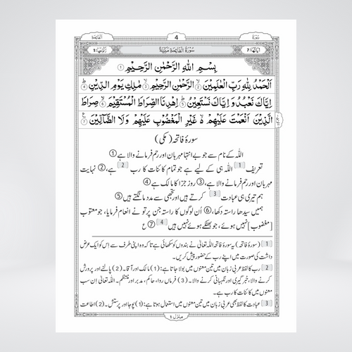 1PS Holy Quran | Pocket Translation & Short Tafseer | Maulana Maududi