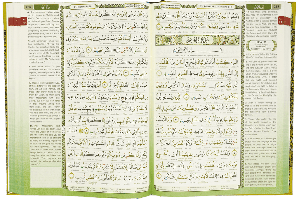 Al Quran Maqdis B5 word-by-word Translation (Tajweedi)