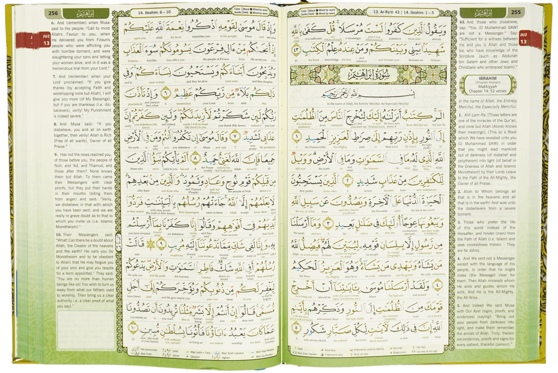 Al Quran Maqdis B5 word-by-word Translation (Tajweedi)