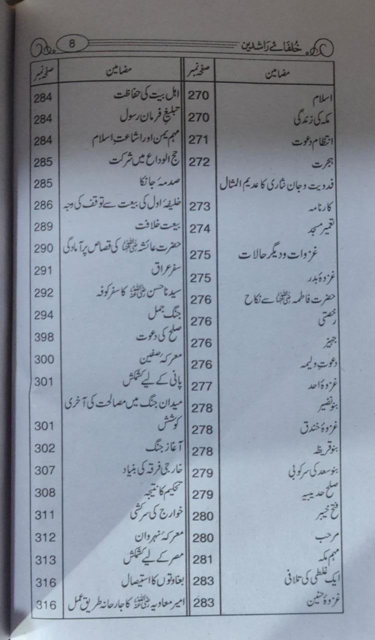 Khulafa e Rashideen  <br> خلفائے راشدیں