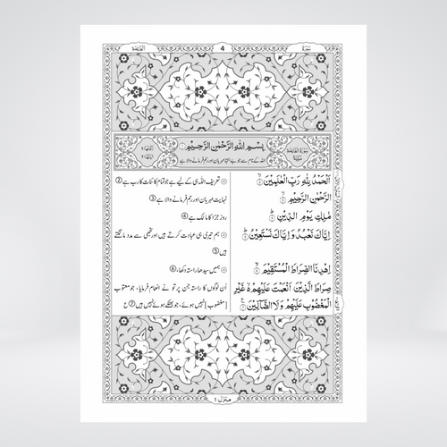8S Holy Quran | Urdu Translation Column Format