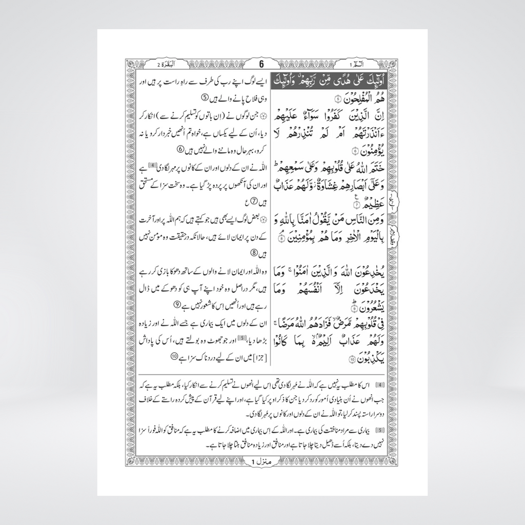 9S Quran Majeed | Column Translation & Short Tafseer | Maulana Maududi
