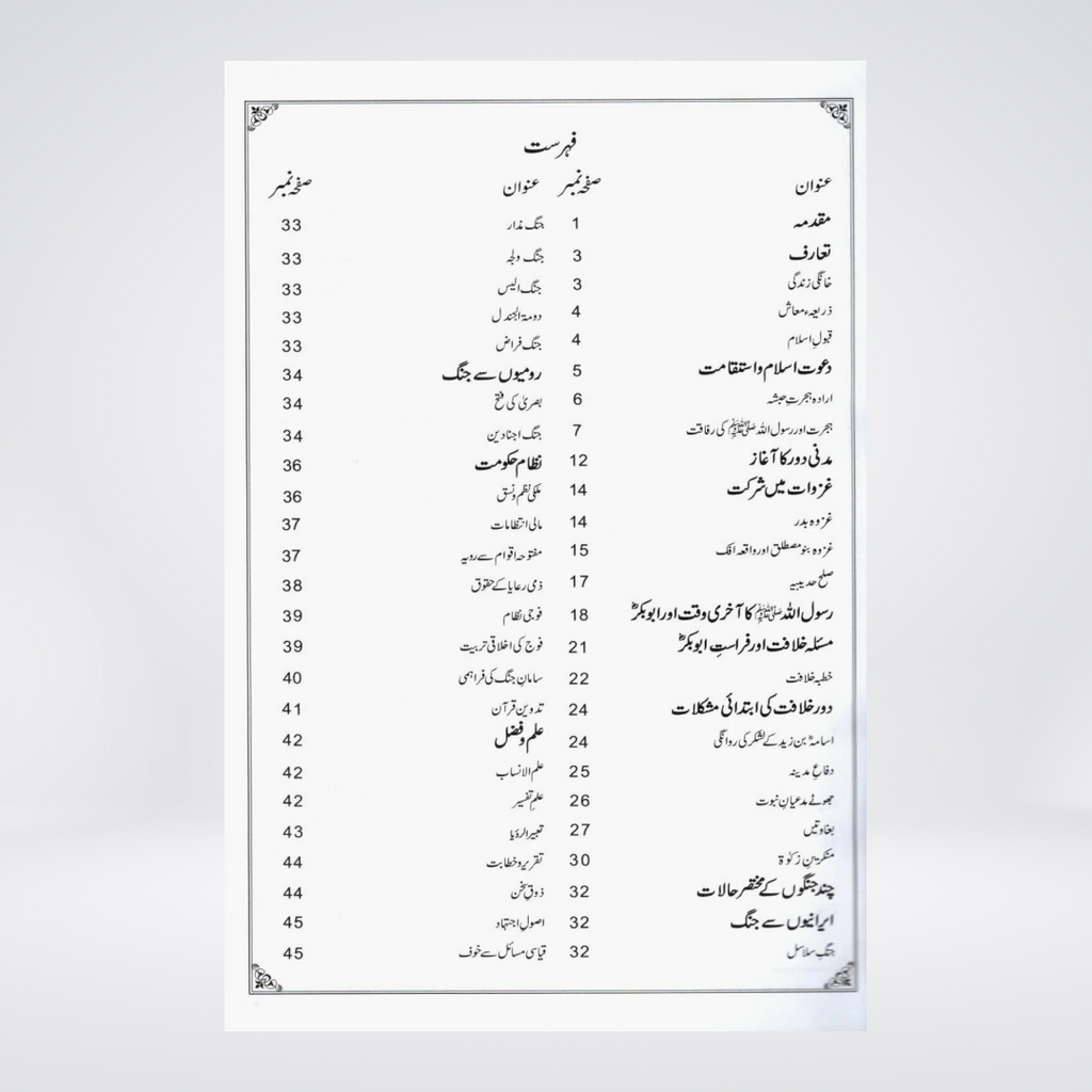 Abu Bakr Siddeeq RA | Yasmeen Khakwani