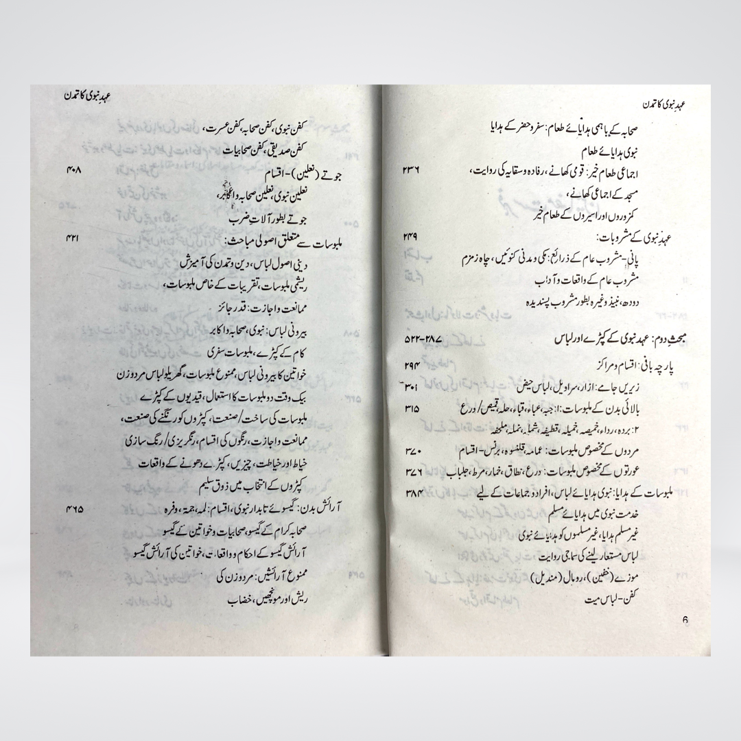 Ahad e Nabvi Ka Tamaddun | Prophetic Civilization