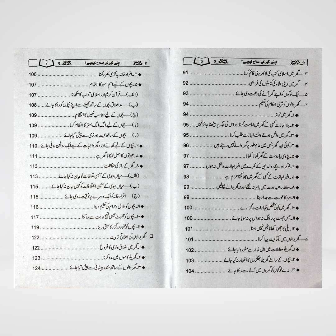 Apnay Ghar Ki Islah Kijiye | Islamic Family Guide