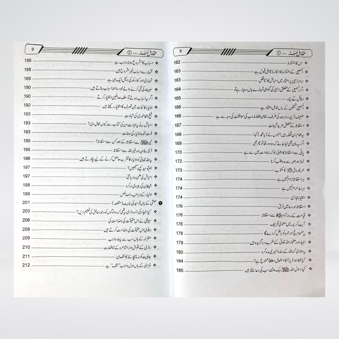 Aqaid Ahl-us-Sunnah | Urdu Aqeedah 2 Volume Set