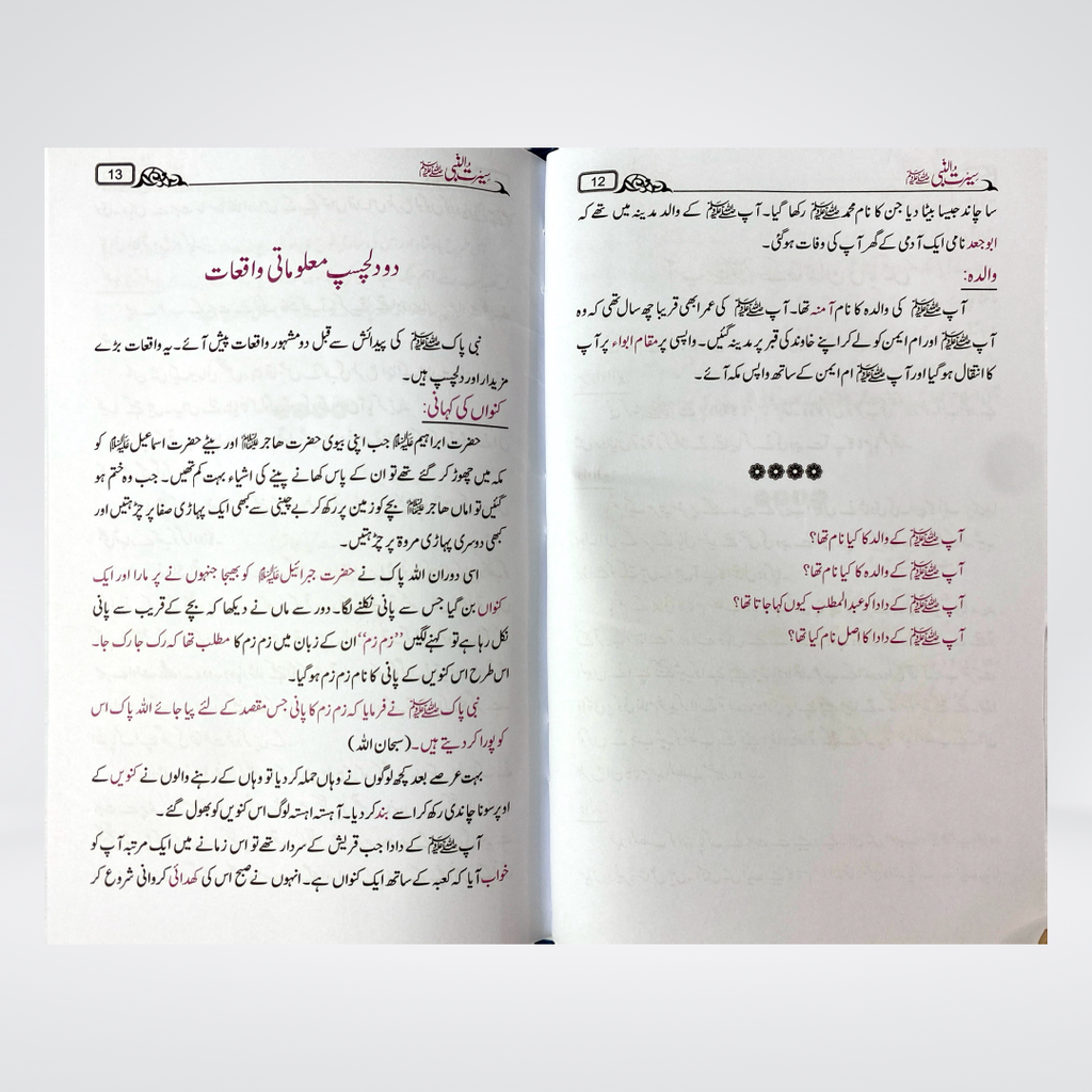 Asan Seerat un Nabi | Simple Urdu Seerah Book