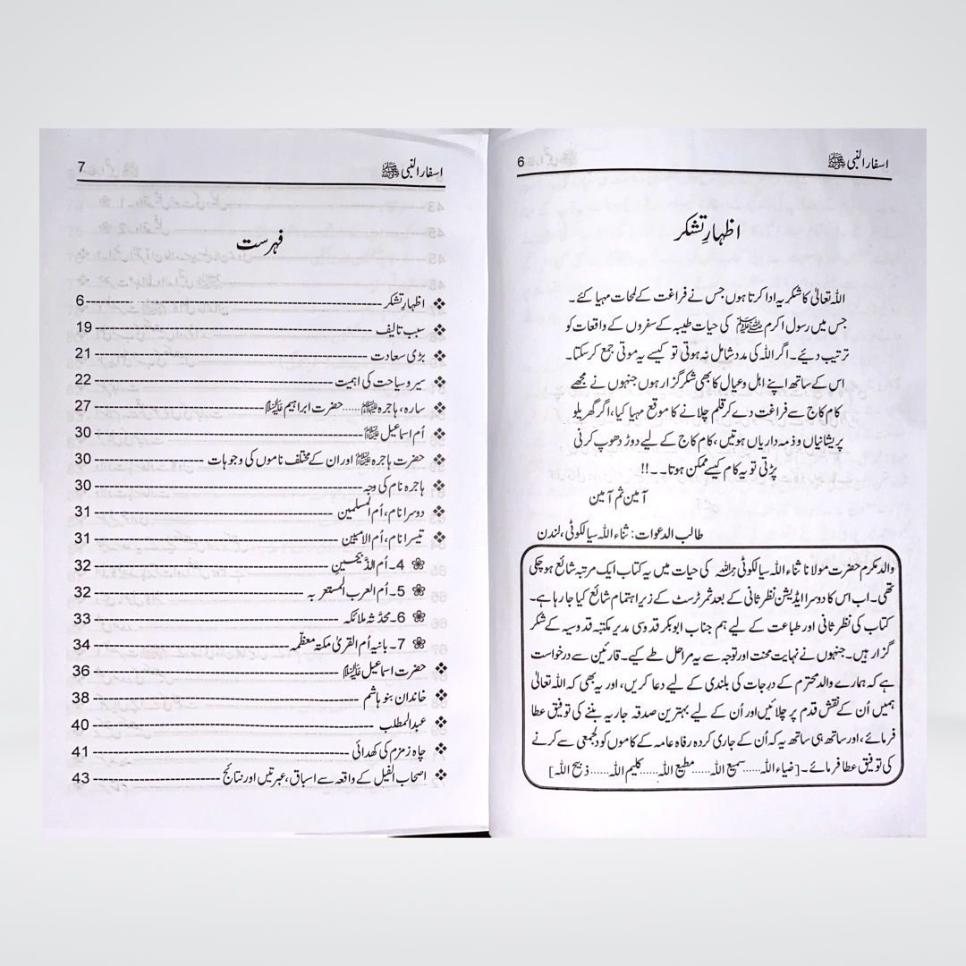 Asfar un Nabi | Travels of Prophet Muhammad in Urdu