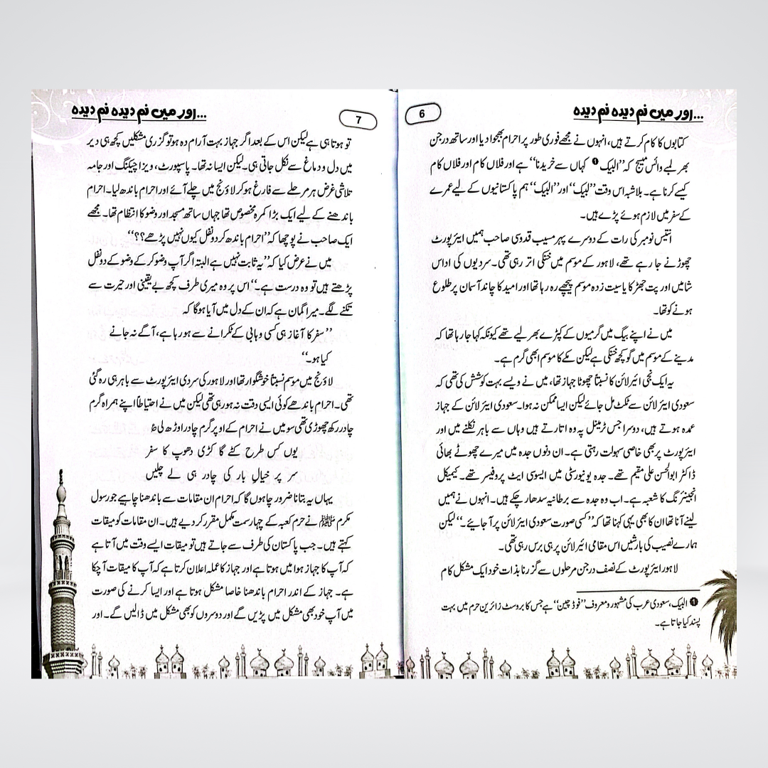 Aur Main Namdeeda Namdeeda | Safarnama e Harmain | Abubakr Quddusi