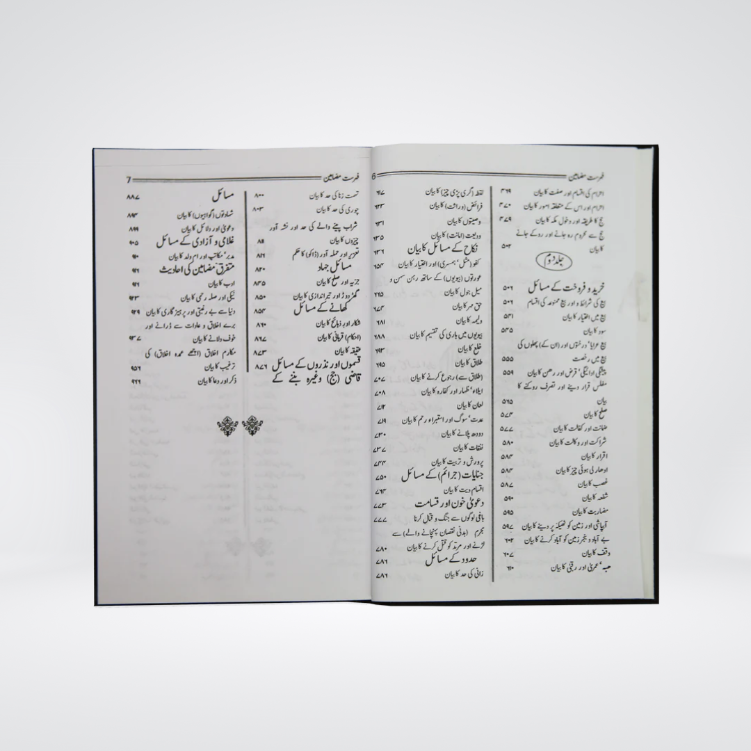 Bulugh al-Maram Urdu | 2 Volume Darrussalam Set