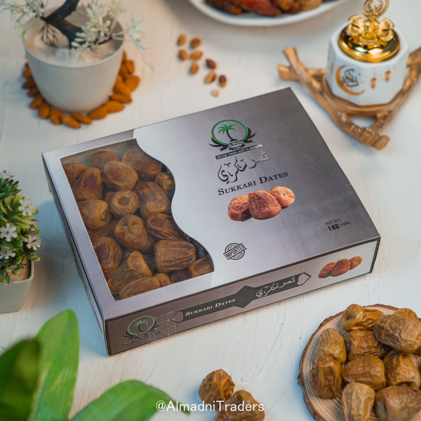 Sukkari Gold Dates | تمر سكري ( 1kg Pack )