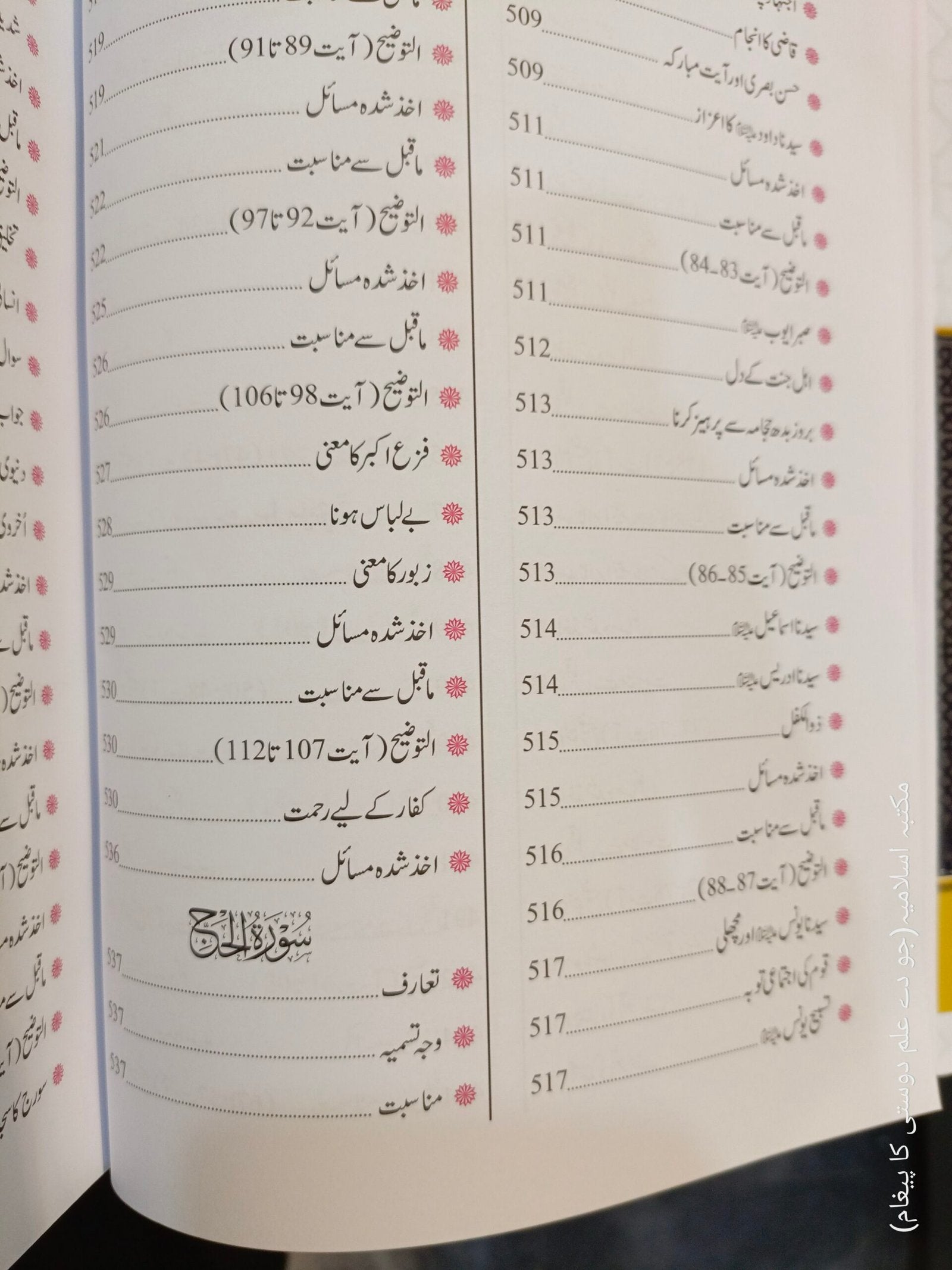 Tozeeh Ul Furqan (Vol 4)<br>توضیح الفرقان(جلد نمبر 4 )