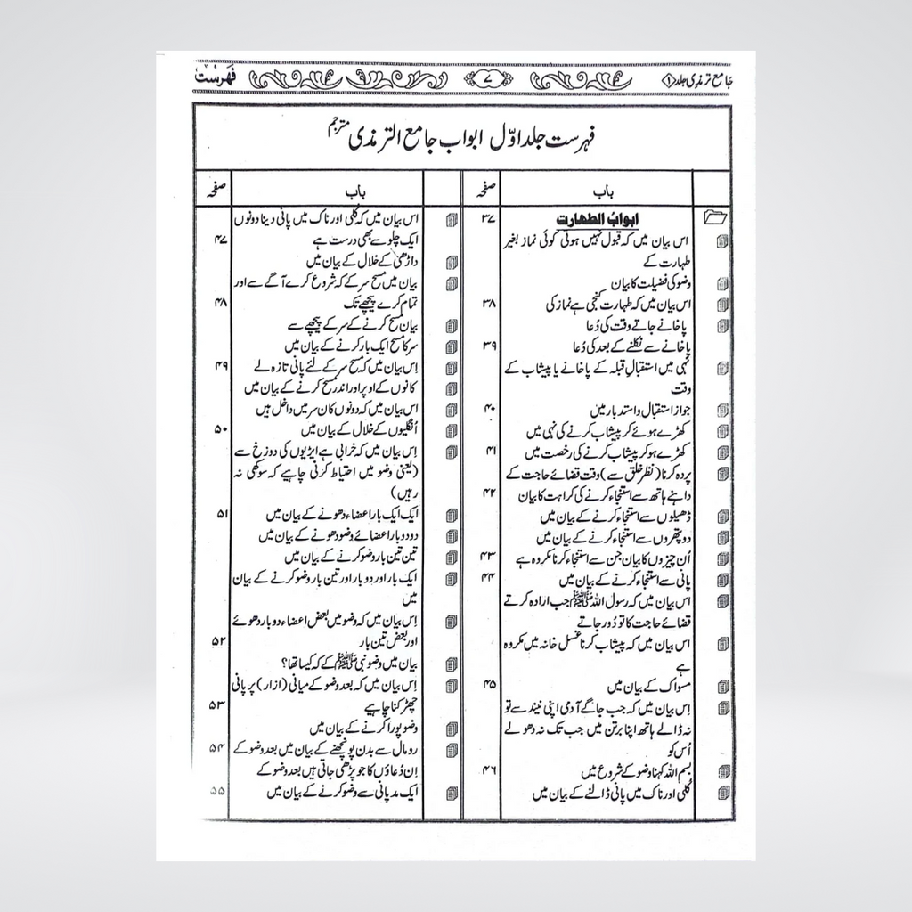 Jami at-Tirmidhi Urdu | 2 Volume Hadith Set