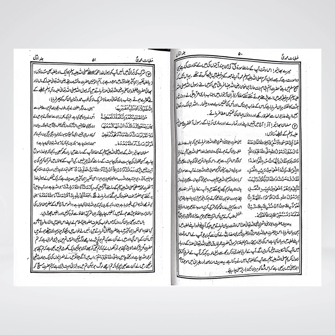 Khutbat-e-Muhammadi Urdu | Prophetic Sermons Collection