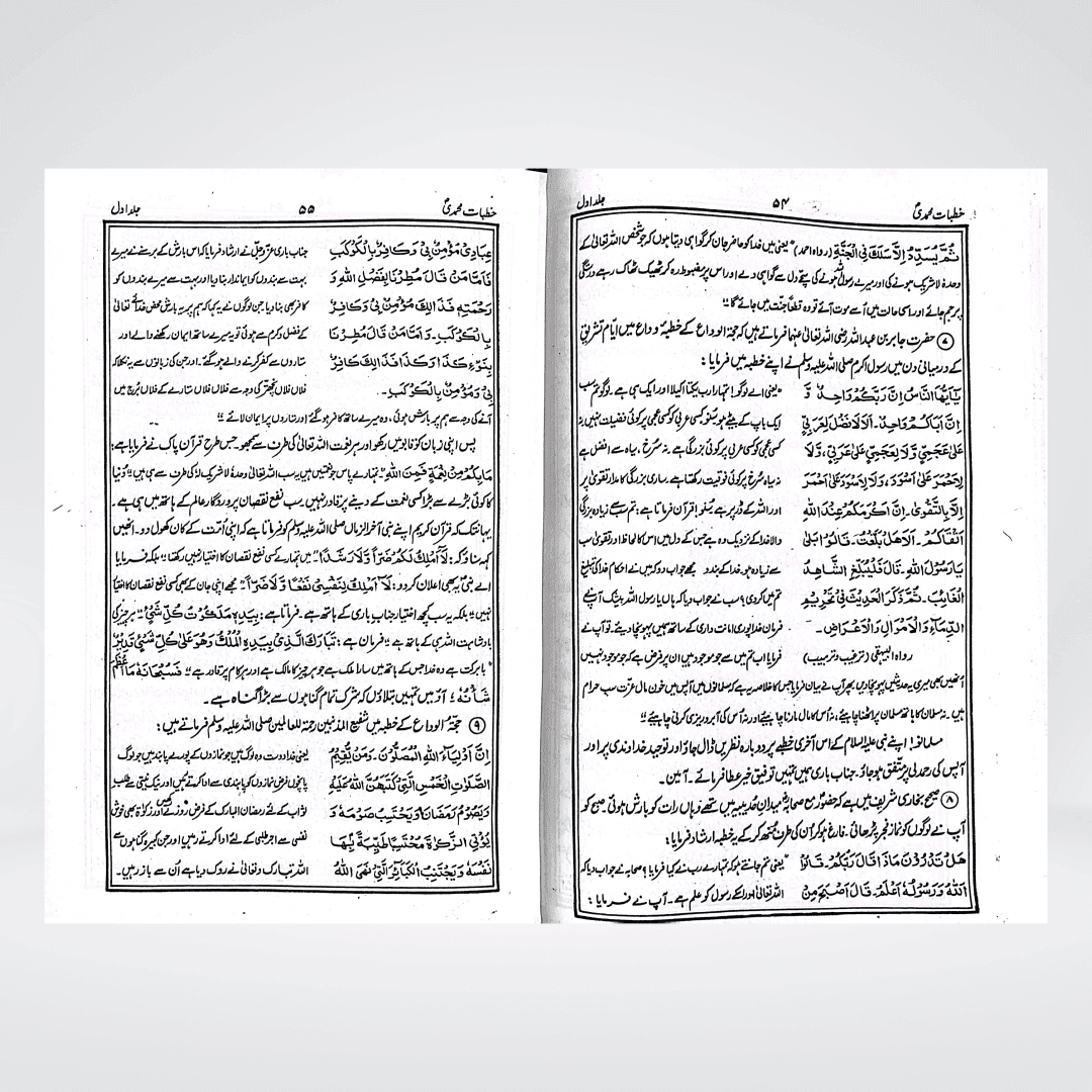 Khutbat-e-Muhammadi Urdu | Prophetic Sermons Collection