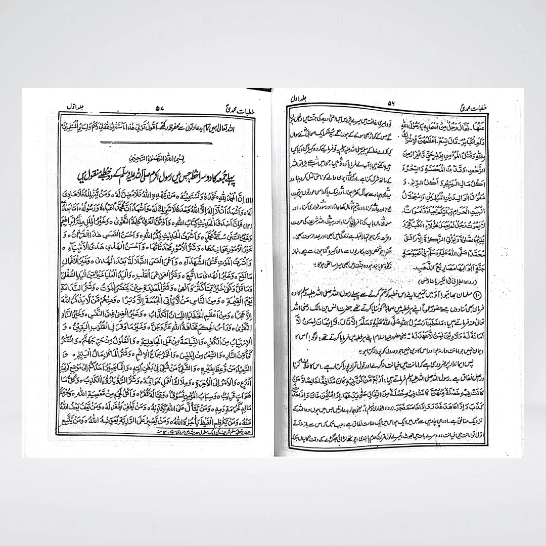 Khutbat-e-Muhammadi Urdu | Prophetic Sermons Collection