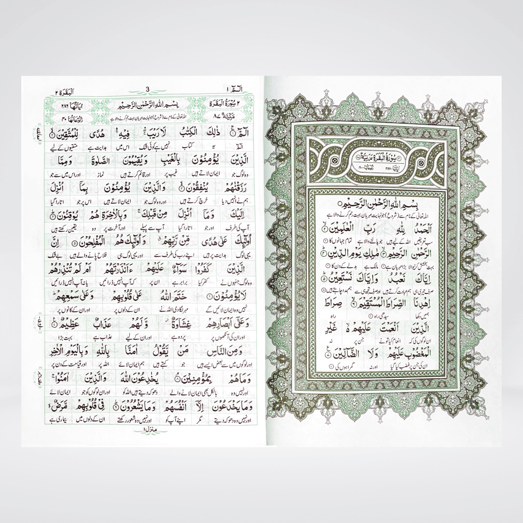 Mafhoom ul Furqan | Urdu Word by Word Quran Translation (Lafzi Tarjuma)
