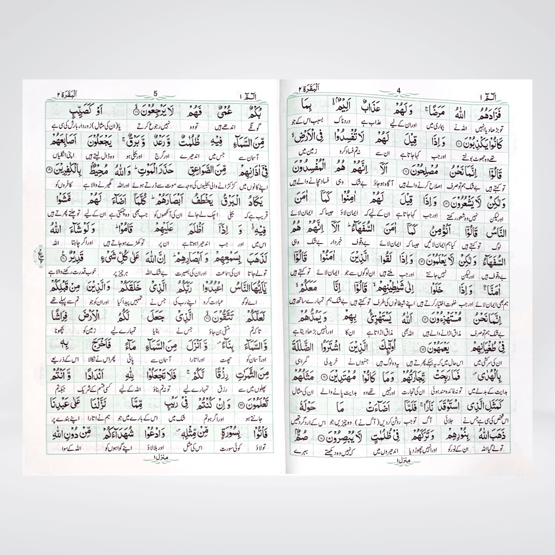Mafhoom ul Furqan | Urdu Word by Word Quran Translation (Lafzi Tarjuma)