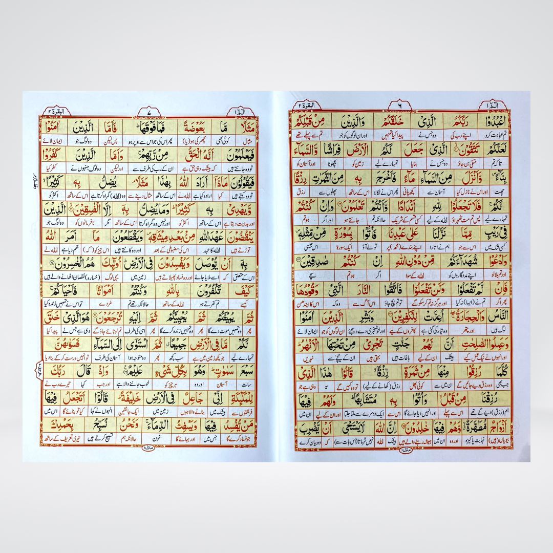 Mani ul Quran (Colorful) | Maktaba Islamia