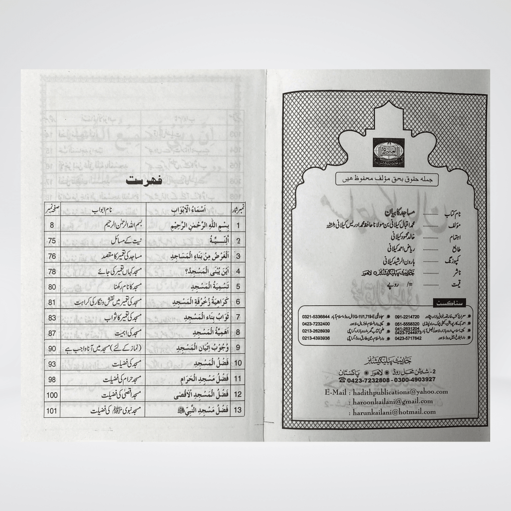 Masajid Ka Bayan | Mosque Etiquette Urdu | Muhammad Iqbal Kelani