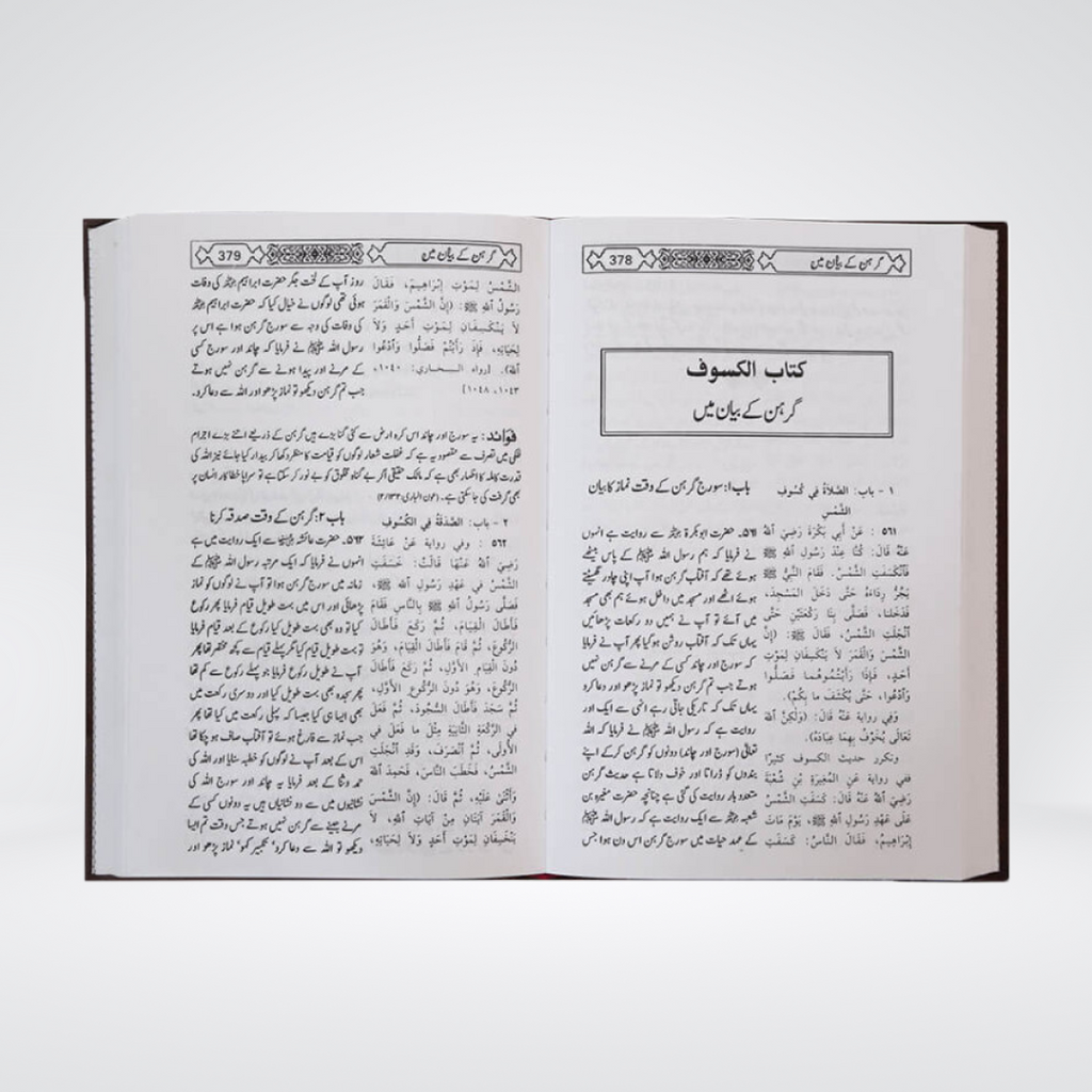 Mukhtasir Sahih Al Bukhari Urdu | 2 Volume Imported Set