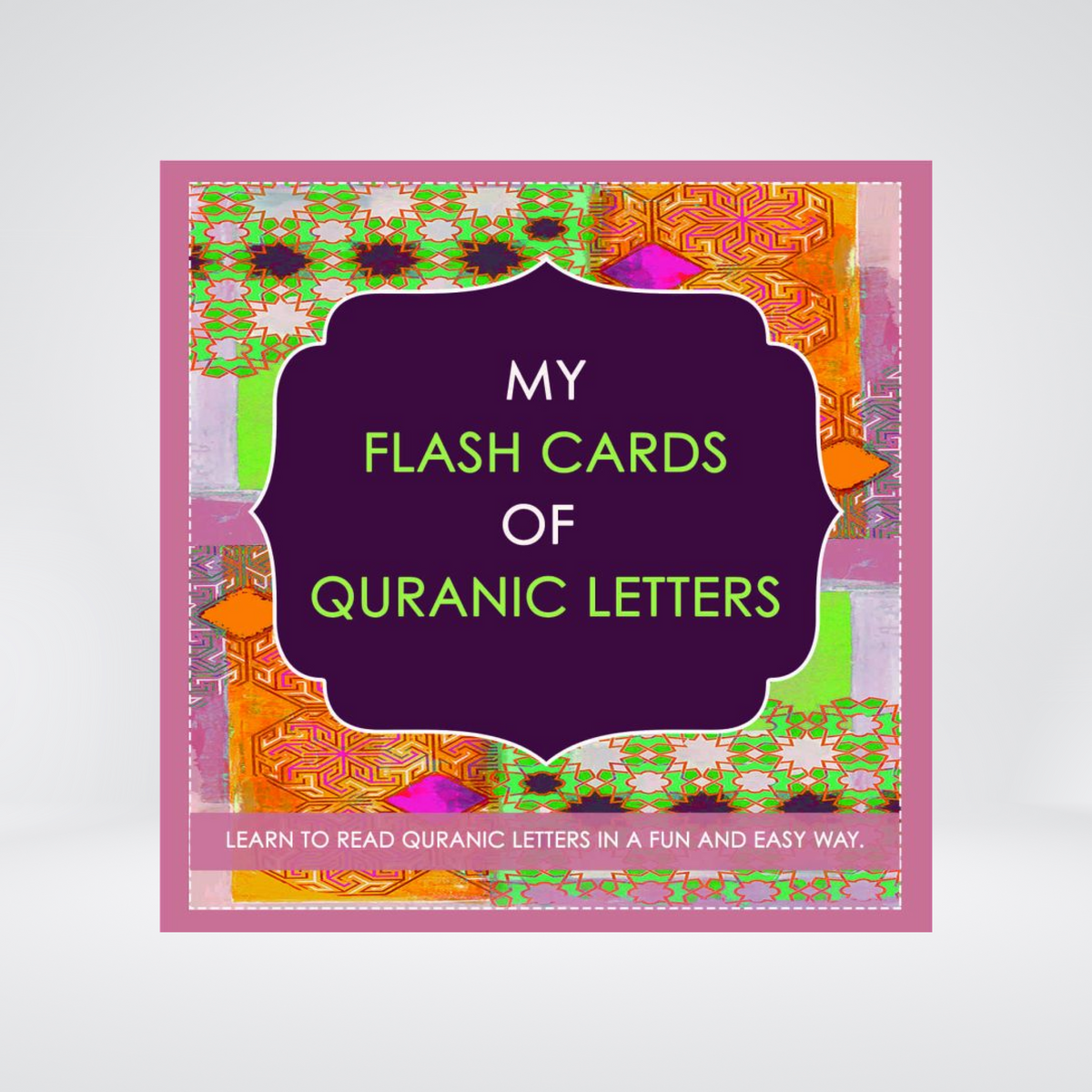 My Book Of Letters Flash Cards | Arabic Learning | Dr Farhat Hashmi