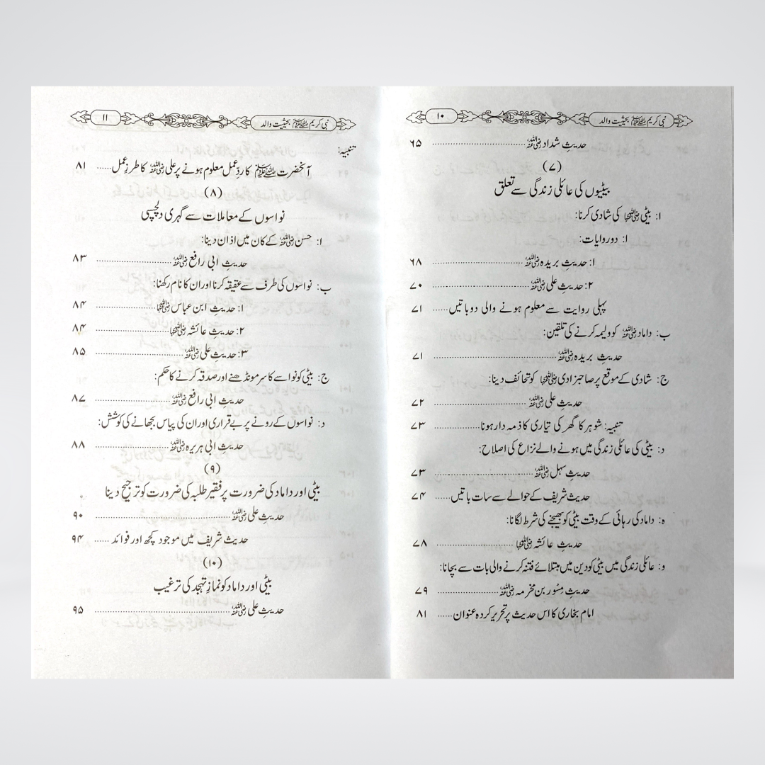 Nabi e Kareem (SAW) Bahasiyat Walid | Dr. Fazal Elahi