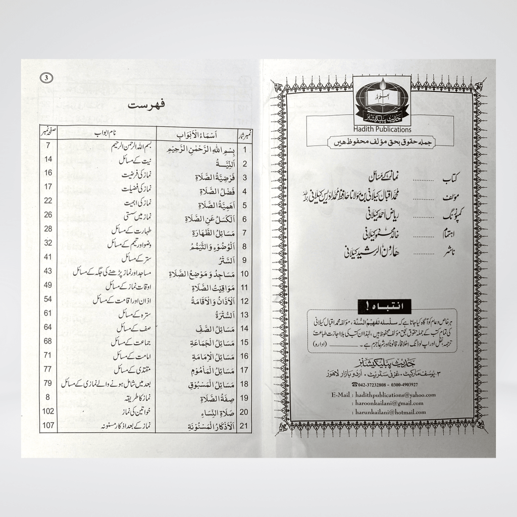 Namaz Kay Masail | Urdu Prayer Rulings