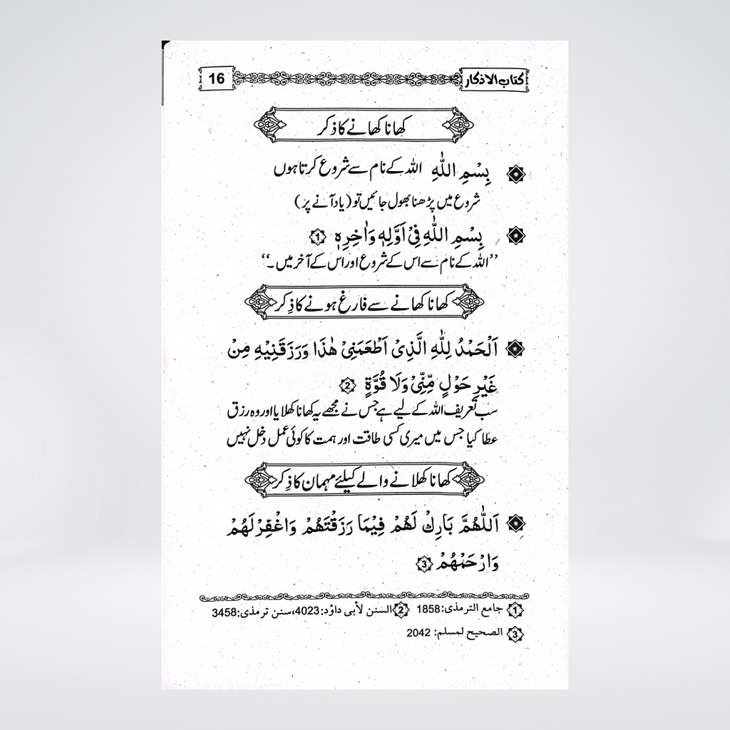 Kitab ul Azkar | Masnoon Duas Urdu | Abdul Mannan Rasikh