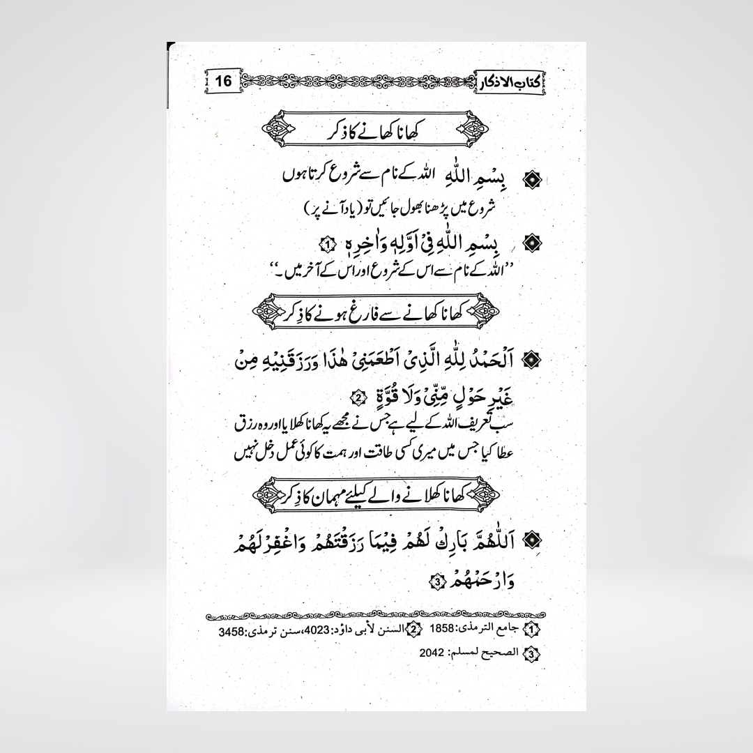 Kitab ul Azkar | Masnoon Duas Urdu | Abdul Mannan Rasikh