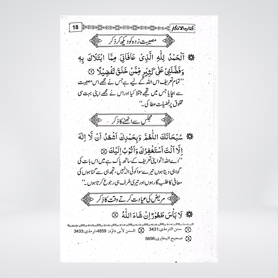 Kitab ul Azkar | Masnoon Duas Urdu | Abdul Mannan Rasikh