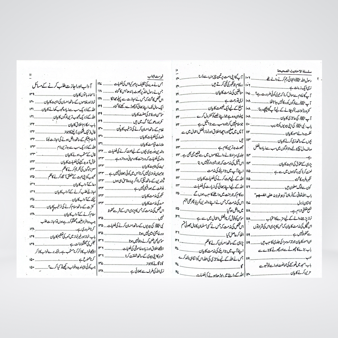 Silsila Ahadith e Sahihah Urdu | 3 Volume Set | Sheikh Nasiruddin Albani