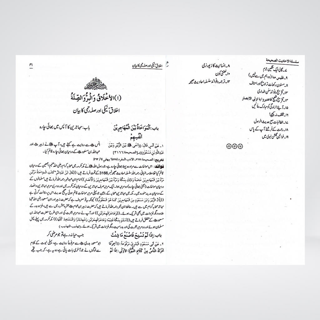 Silsila Ahadith e Sahihah Urdu | 3 Volume Set | Sheikh Nasiruddin Albani