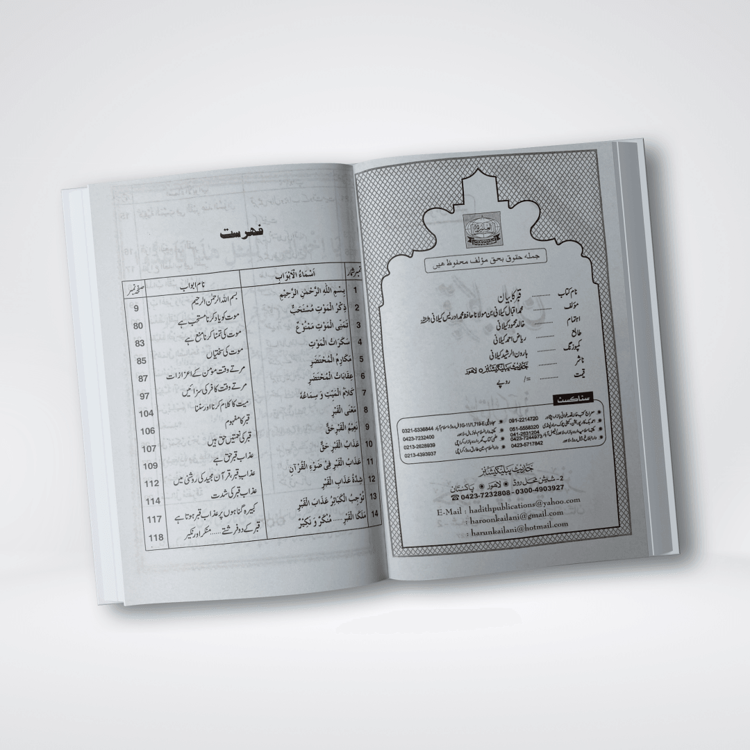 Qabar Ka Bayan | Urdu Barzakh Book | Muhammad Iqbal Kelani