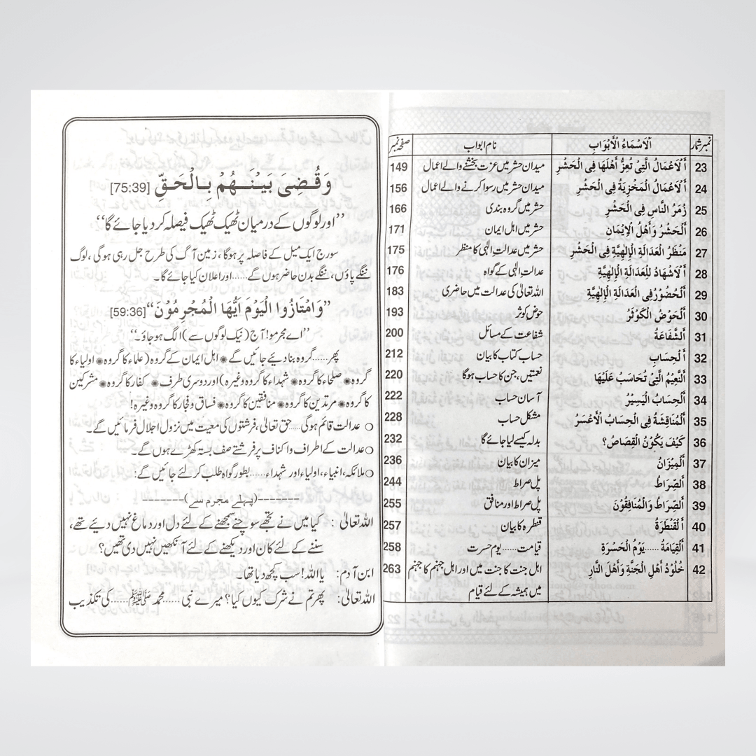 Qayamat Ka Bayan | Urdu Akhirah Book | Muhammad Iqbal Kelani