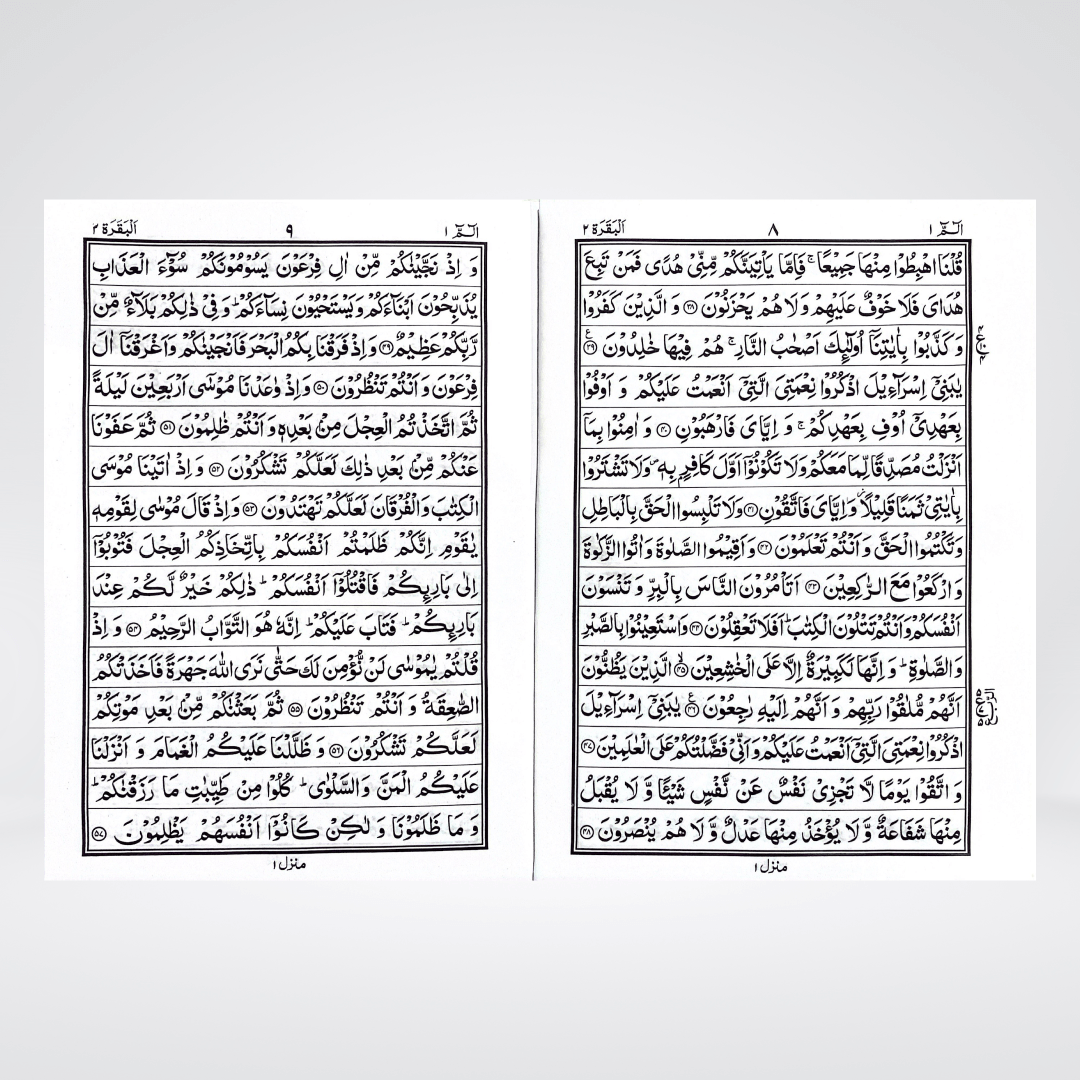 Quran 15 Lines Large Font | Imported Paper