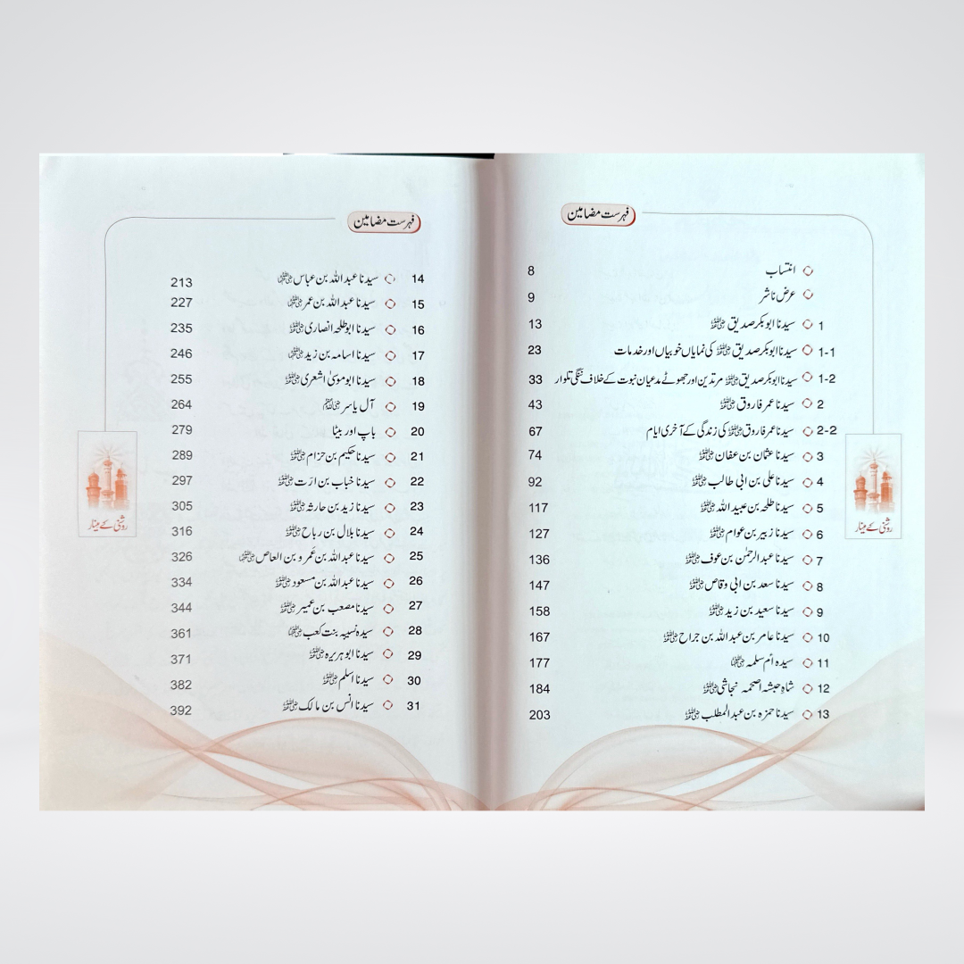Roshni Kay Minar | Seerat e Sahaba Urdu