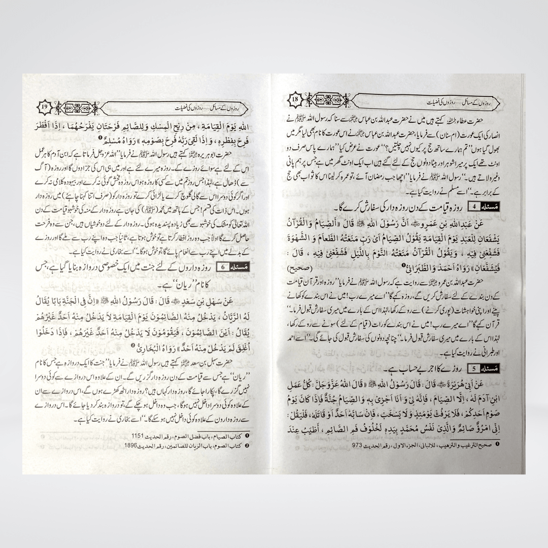 Rozon Kay Masail | Urdu Fasting Rulings | Muhammad Iqbal Kelani