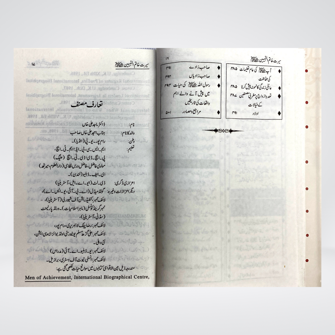 Seerat Khatim un Nabieen | Dr Majid Ali Khan