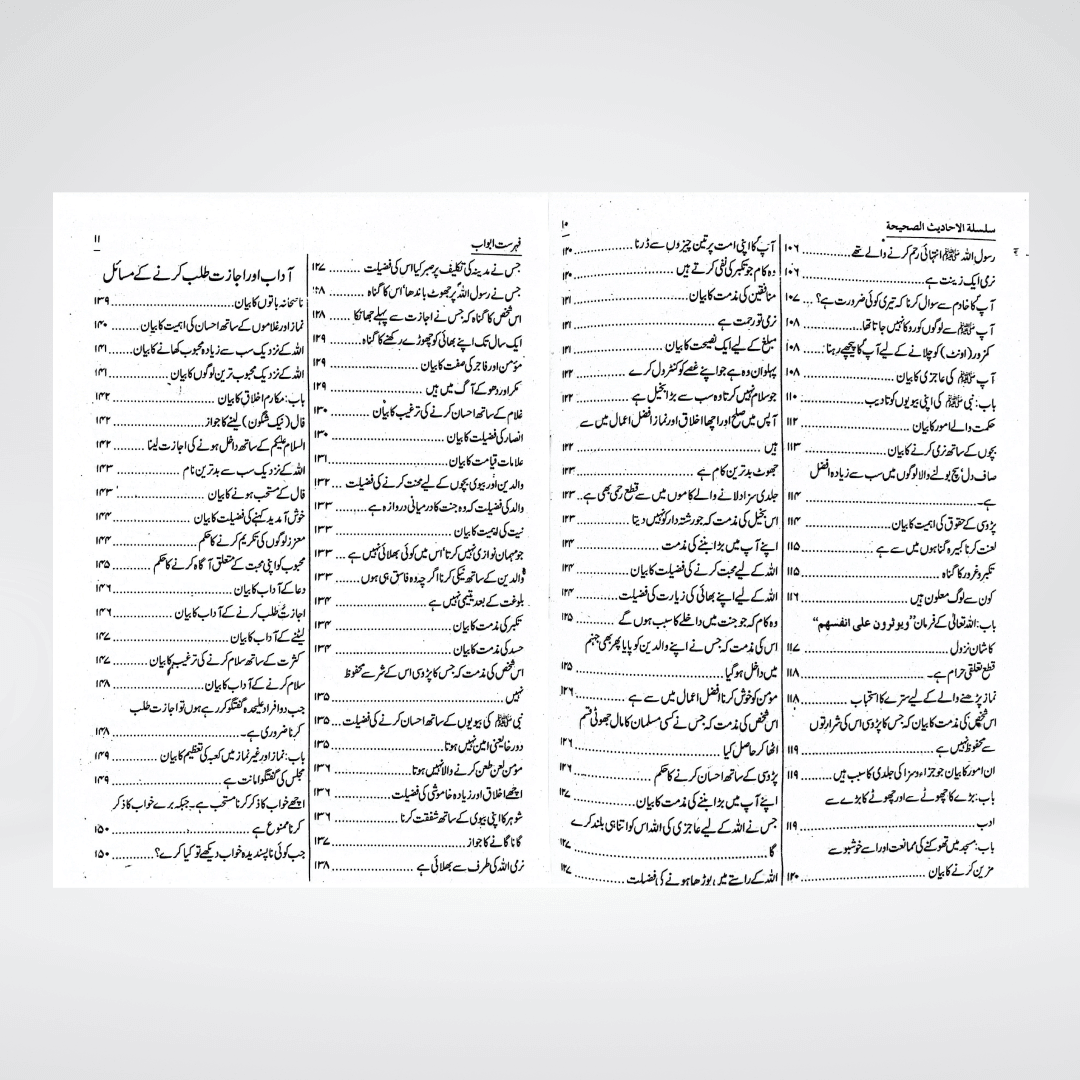 Silsila Ahadith e Sahihah Urdu | 3 Volumes by Sheikh Nasiruddin Albani