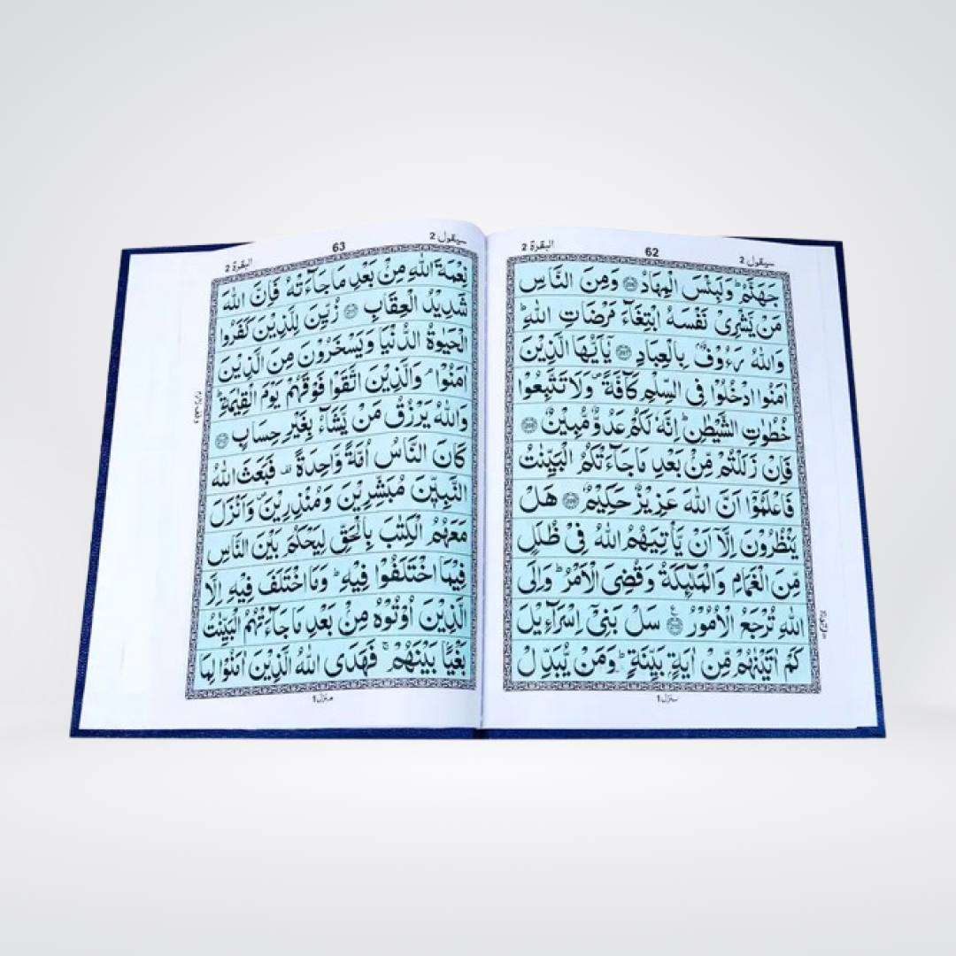 Sipara Set | 30 Para Quran | 13 Lines | Blue Cover