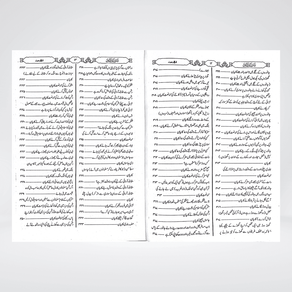 Sunan Abi Dawood Urdu | Complete 3 Volume Set | Imam Abu Dawood