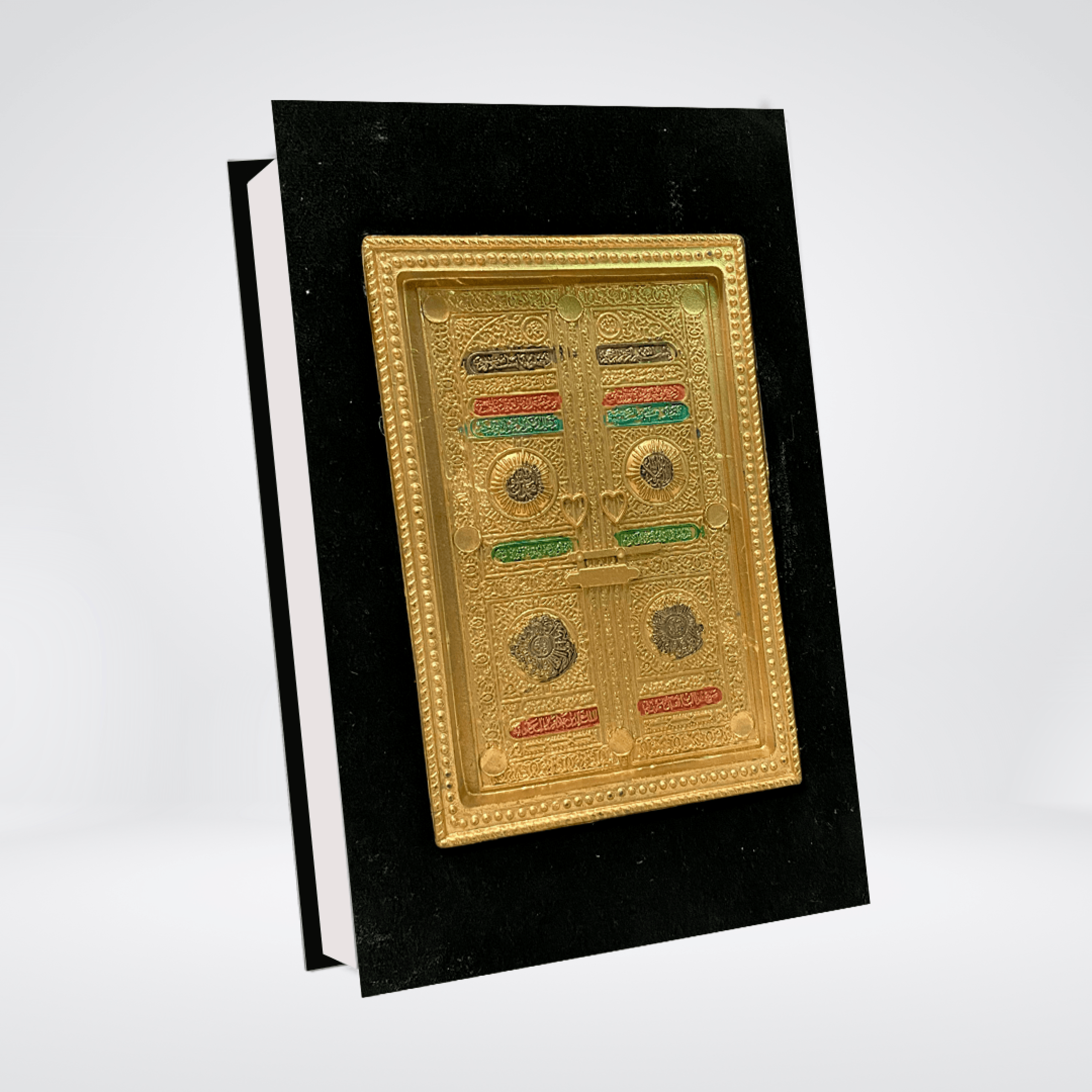 Tajveedi Quran Velvet Cover Kaaba Door Model
