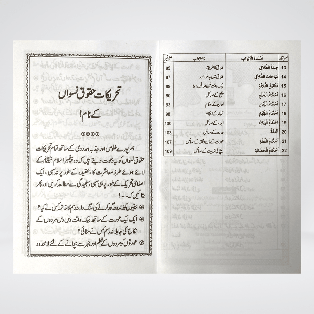 Talaq Kay Masail Urdu | Muhammad Iqbal Kelani