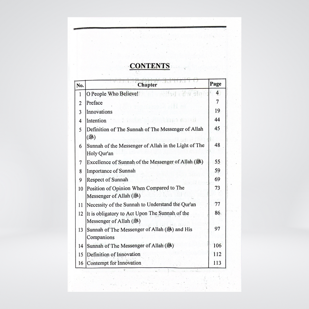 The Book of Following the Prophet's Path | Sunnah Guide | Muhammad Iqbal Kelani