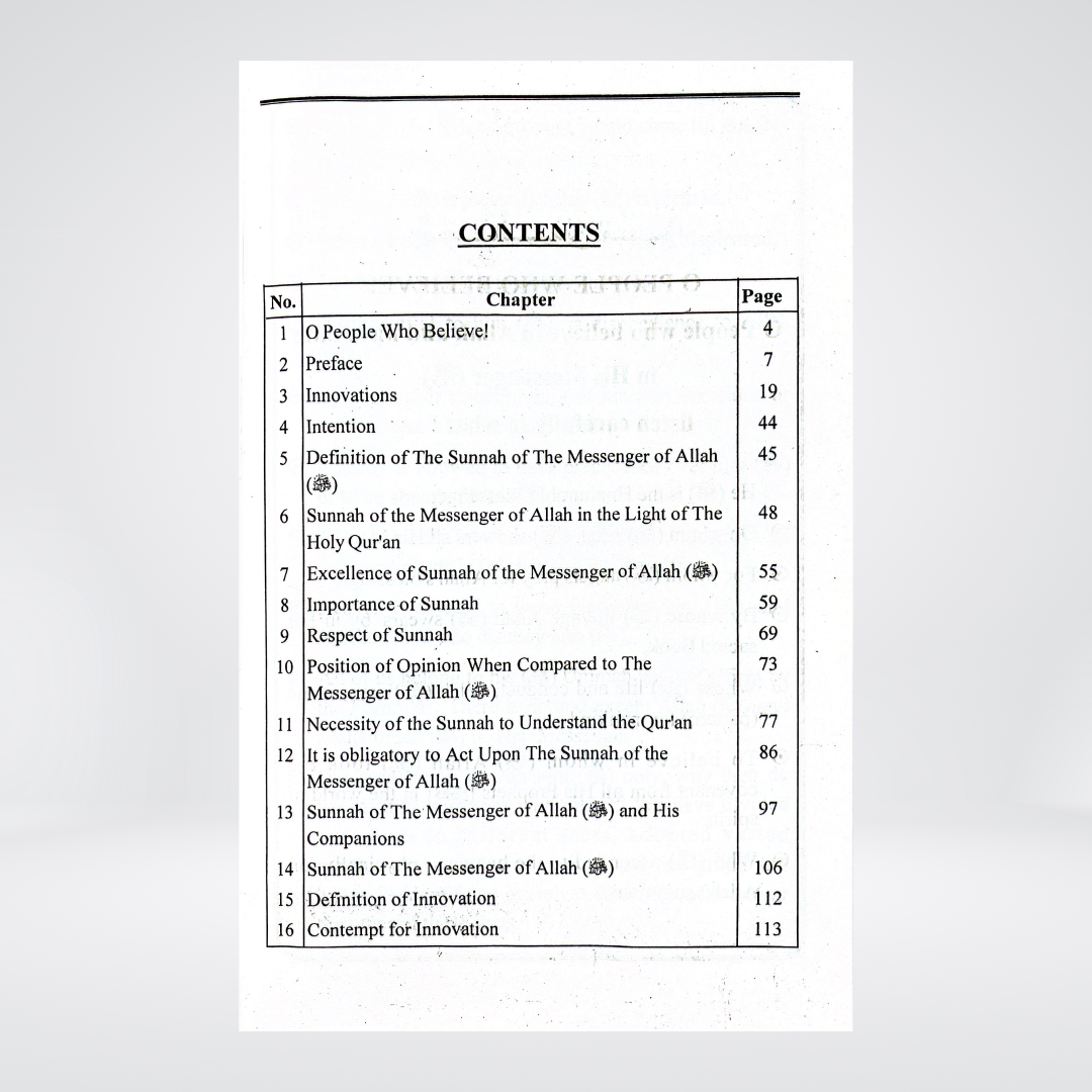 The Book of Following the Prophet's Path | Sunnah Guide | Muhammad Iqbal Kelani