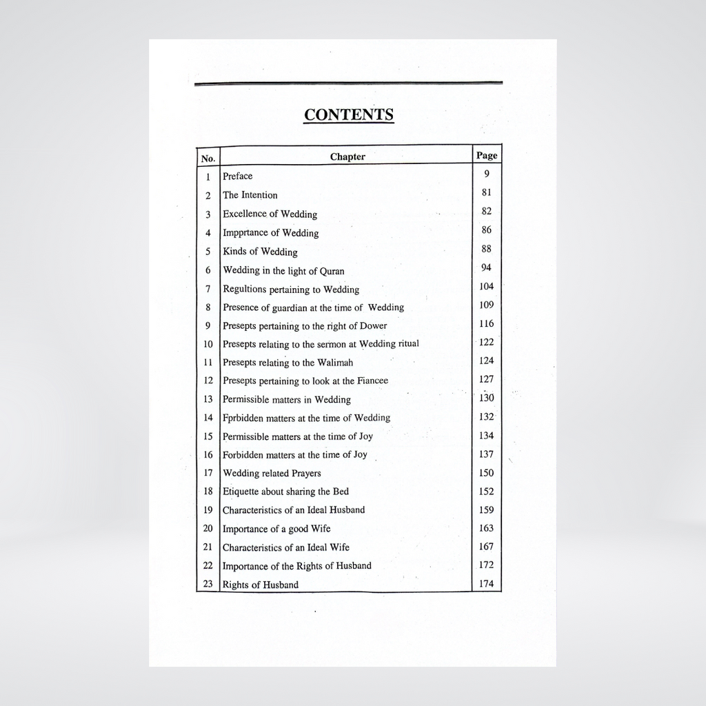 The Book of Wedding | Urdu Nikah Guide | Muhammad Iqbal Kelani