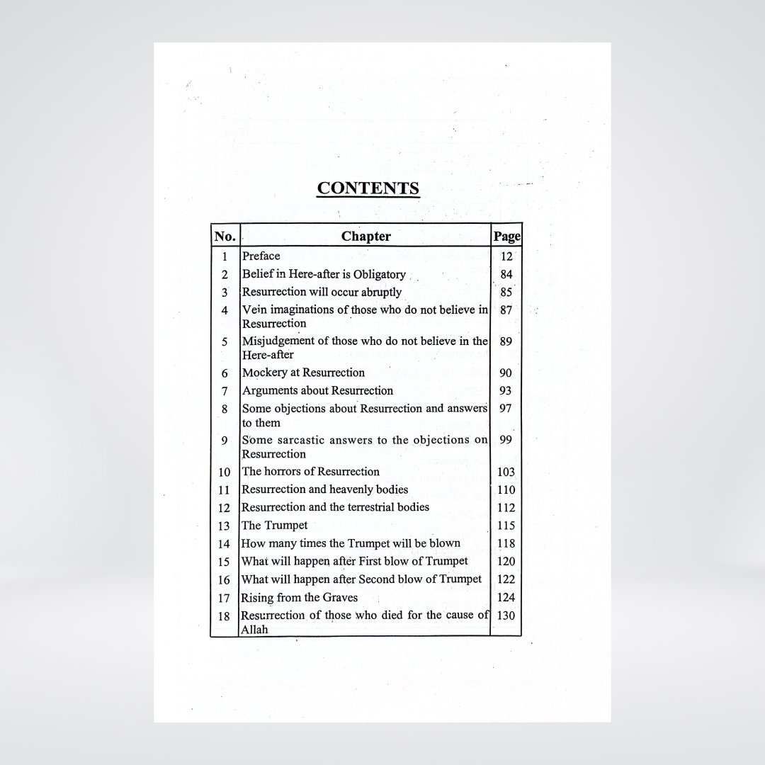 The Book on Resurrection | Day of Judgment Guide | Muhammad Iqbal Kelani